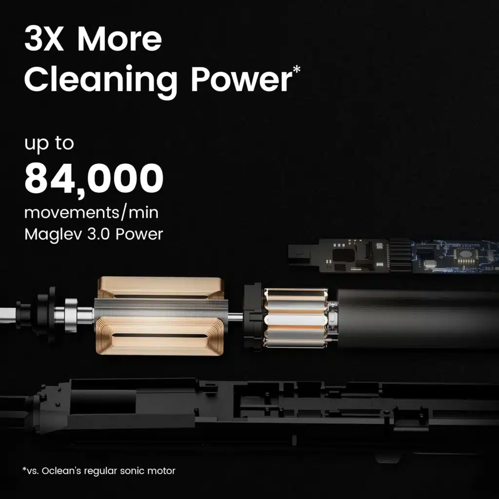 Четката за зъби Oclean X Ultra S WiFi Smart Sonic е алтернатива на Philips-Sonicare, но предлага WLAN, AI и сензорен екран