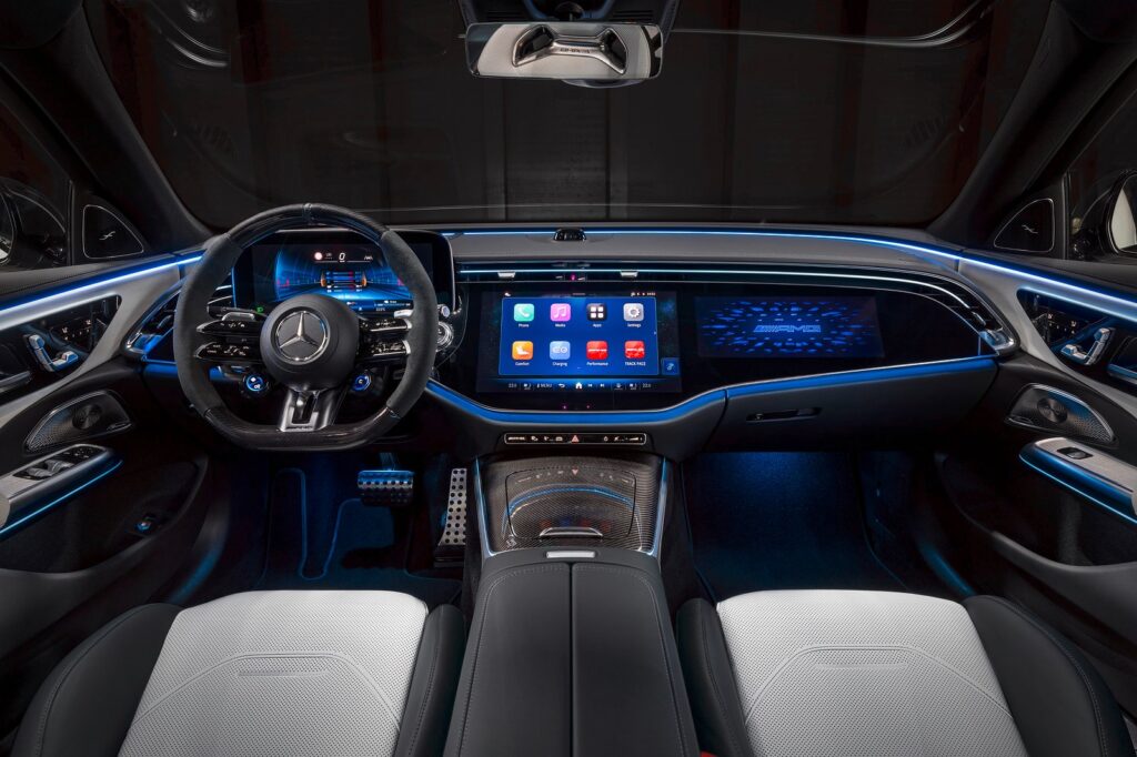 Mercedes-AMG E53 e хибрид със системна мощност от 603 к.с.
