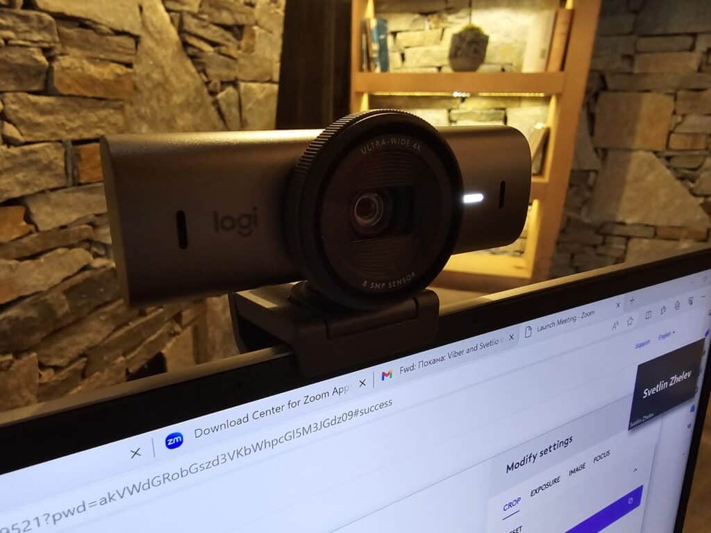 Logitech MX Brio качва видео комуникацията ви на следващо ниво