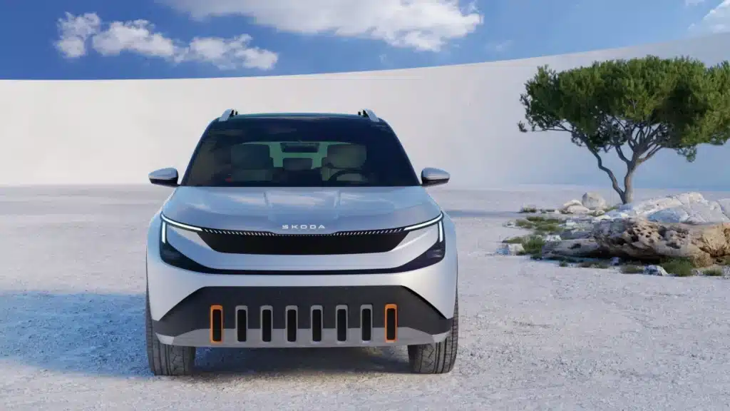 Škoda разкри външния вид на Epiq – компактен електромобил на цена от €25 000