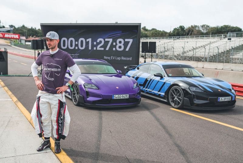 Porsche представи най-мощния си модел в историята: електромобила Taycan Turbo GT с близо 1100 к.с.