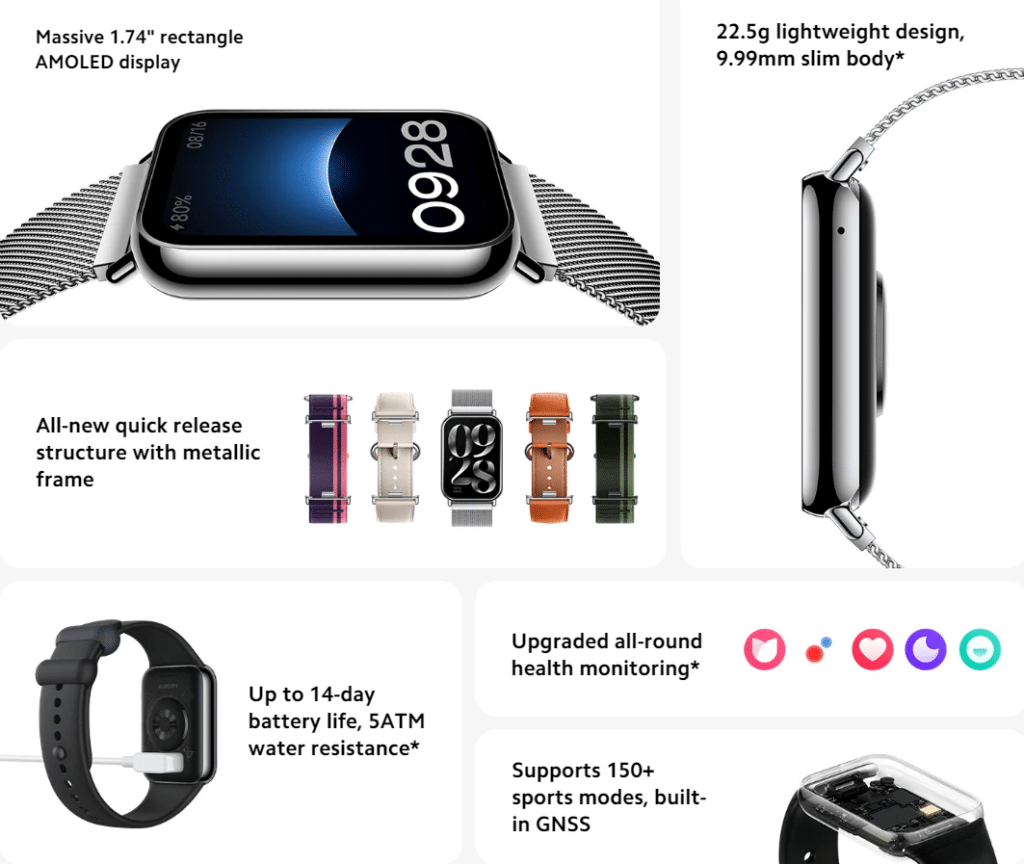 Смарт гривните Xiaomi Smart Band 8, Band 8 Pro и Band 8 Active предоставят пълен контрол над здравето и тренировките ви