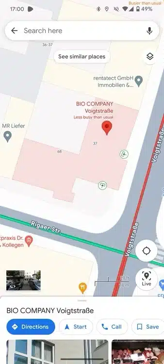 Google Maps вече ще навигира до входа на крайната ви дестинация