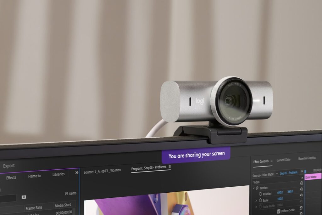 Logitech представя MX Brio, най-усъвършенстваната уеб камера, проектирана за съвременните начини на работа и стрийминг