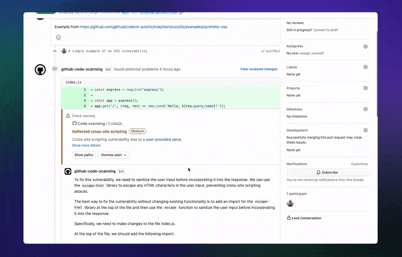 Изкуственият интелект на GitHub се е научил сам да отстранява уязвимости в кода