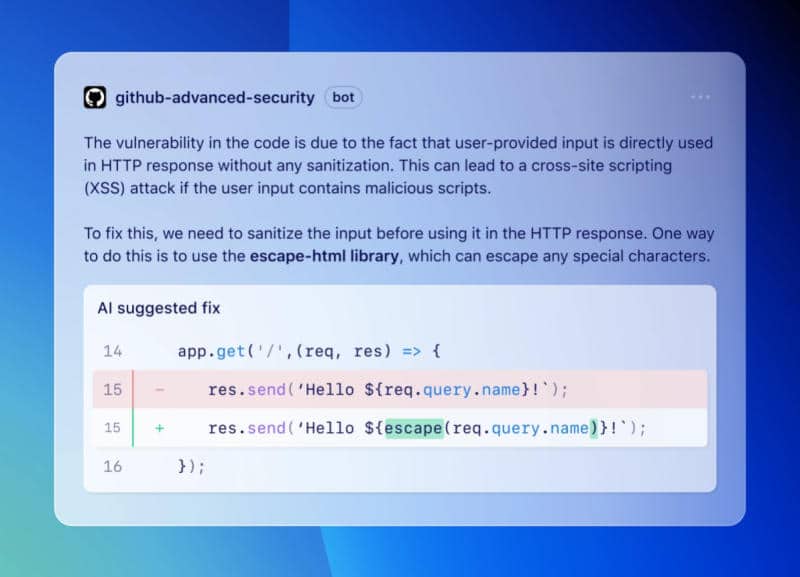 Изкуственият интелект на GitHub се е научил сам да отстранява уязвимости в кода