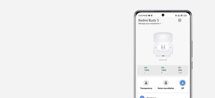 Redmi Buds 5: най-добрите TWS слушалки с шумопотискане под 100 лв?