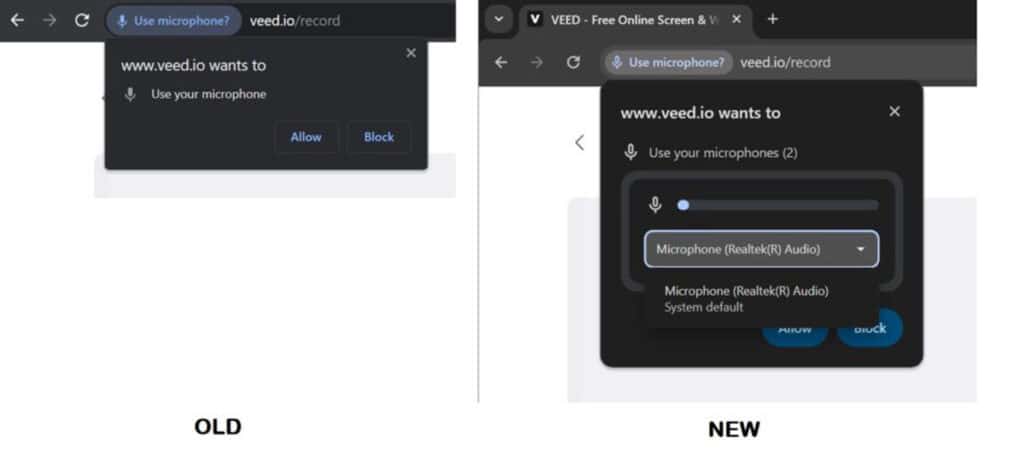 Google добави в Chrome предварителен преглед към камерата и микрофона за услугите за видео разговори
