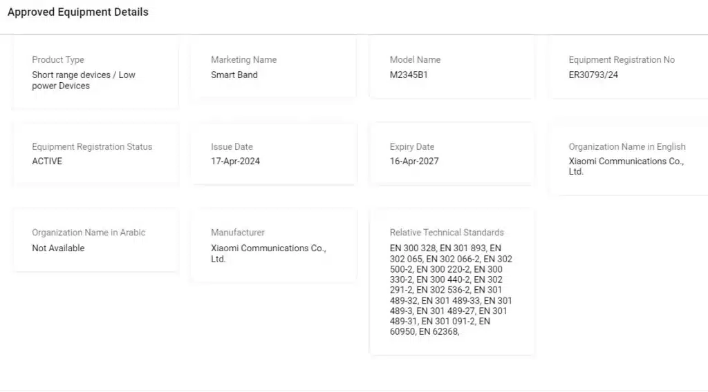 Скоро ще се състои глобалното пускане на Xiaomi Smart Band 9