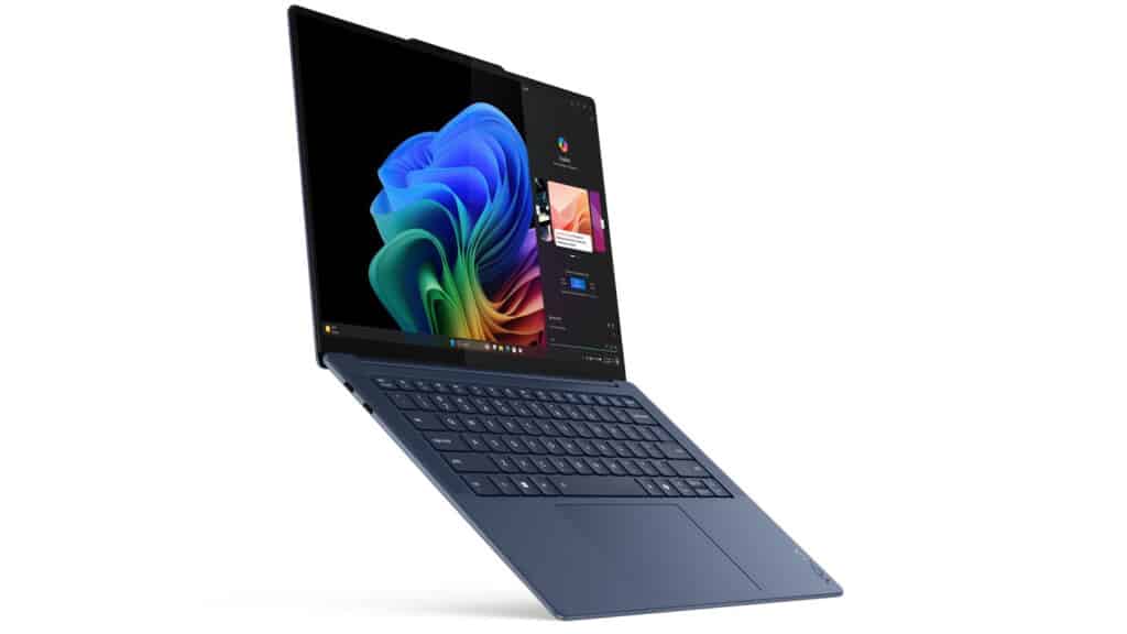 Изтекли рендери на първия компютър с процесор Snapdragon X Elite показват секси лаптоп на Lenovo