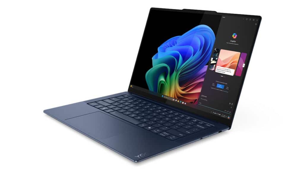 Изтекли рендери на първия компютър с процесор Snapdragon X Elite показват секси лаптоп на Lenovo