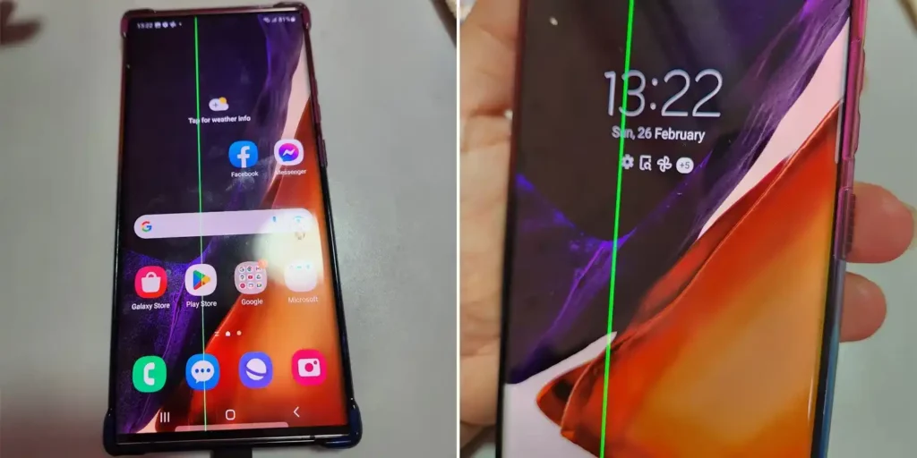Колко бързо: Samsung предлага безплатна подмяна на дисплея за Galaxy S21 и S22 с проблема със зелената линия