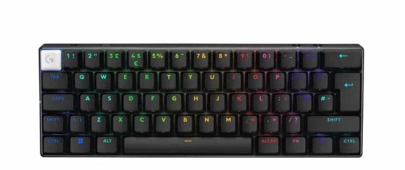 Logitech обяви ултракомпактната безжична оптична геймърска клавиатура Pro X 60 Lightspeed