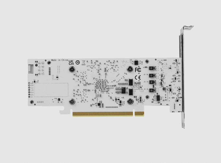 GALAX представи нископрофилната GeForce RTX 4060 с три вентилатора и бяла платка