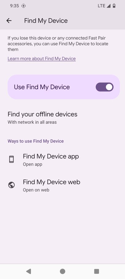 Най-накрая: Google започна да разпространява Find My Device за Android