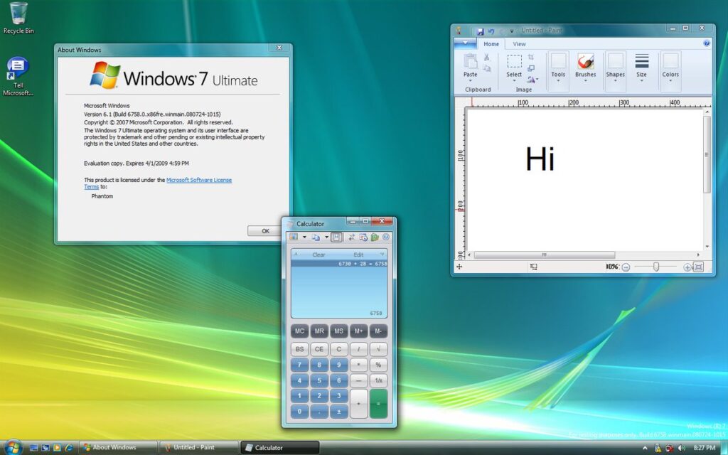 Стара, неиздадена бета версия на Windows 7 изтече в интернет