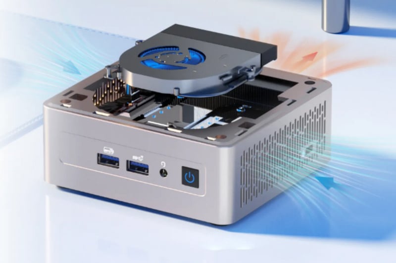 GEEKOM A5 – мини-компютър с процесора Ryzen 7 5800H