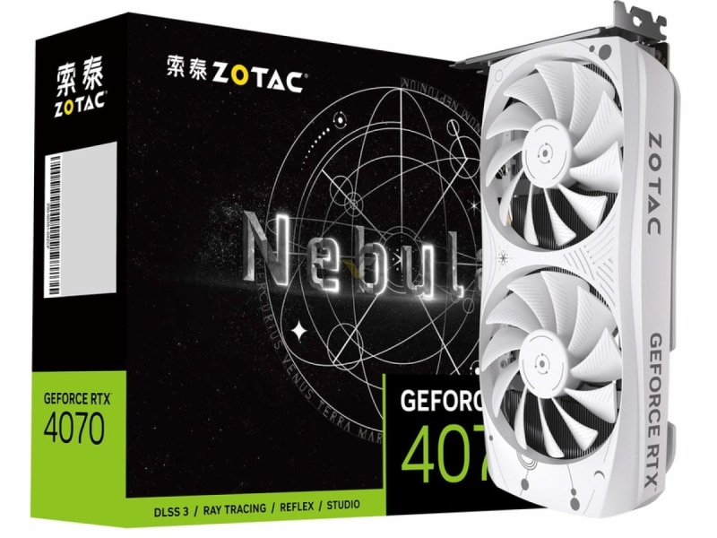 Zotac представи видеокартите GeForce RTX 4070 и RTX 4060 Ti във версии Nebulae, Vespera и Moon