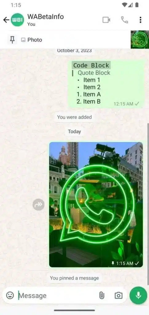 Закачените съобщения в WhatsApp ще станат още по-информативни