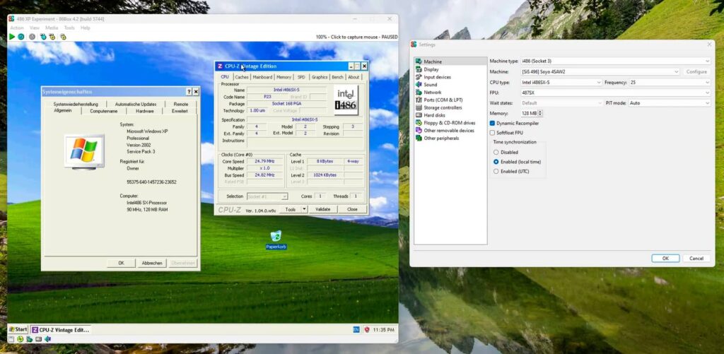 Windows XP успя да заработи на 35-годишен процесор