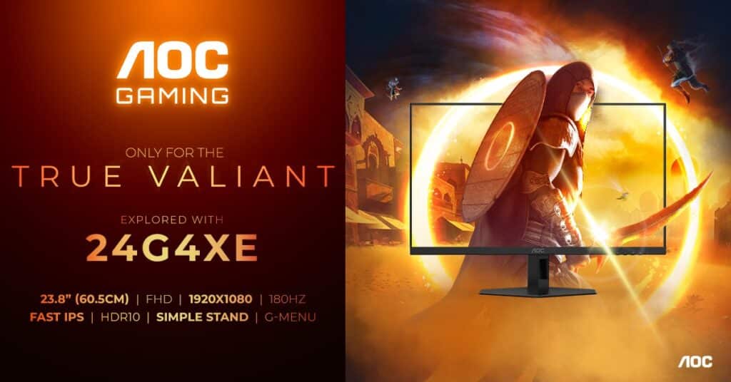 AGON by AOC разширява новата си геймърска серия G4