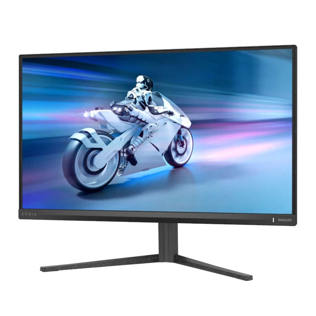 Награденият монитор Philips Evnia 27M2N5500 издига гейминг изживяването до нови висоти с устойчив дизайн, Fast IPS панел, 180 Hz честота на опресняване и VESA-сертифициран DisplayHDR 400