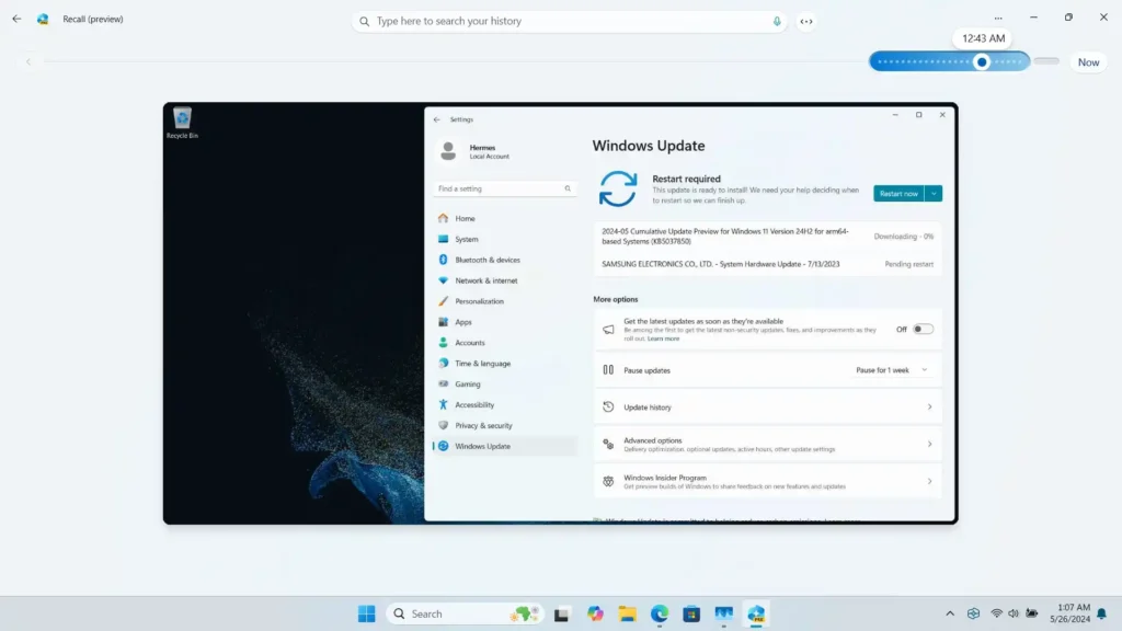 Microsoft изглежда хитрува: функцията Recall за Copilot+ бе стартирана на компютри със съвсем обикновени ARM процесори без NPU модул