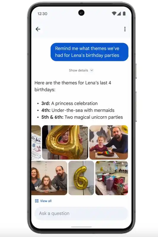 Google I/O 2024: новата ИИ функция Ask Photos може чрез заявка да намери конкретна снимка сред хиляди фотографии