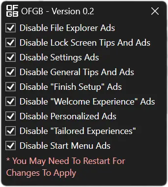 Появи се приложение за блокирането на всички реклами в ОС Windows 11