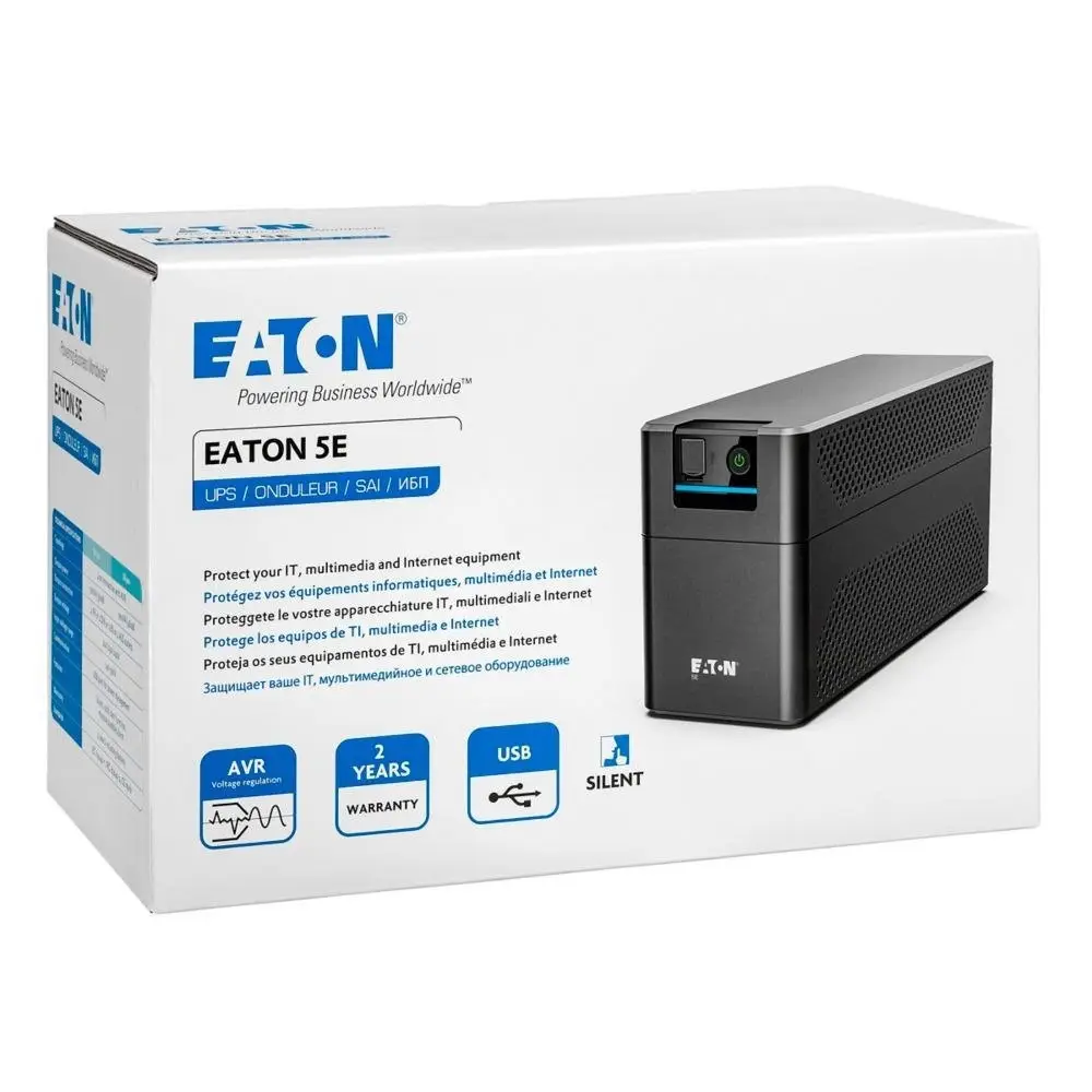 UPS Eaton 5E 700 и 1200 – надеждност на изгодна цена за дома и офиса