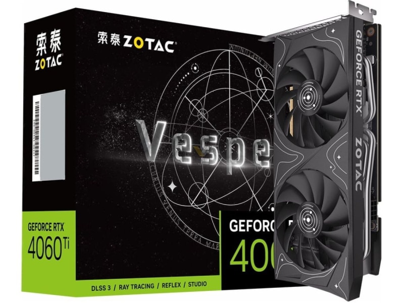 Zotac представи видеокартите GeForce RTX 4070 и RTX 4060 Ti във версии Nebulae, Vespera и Moon