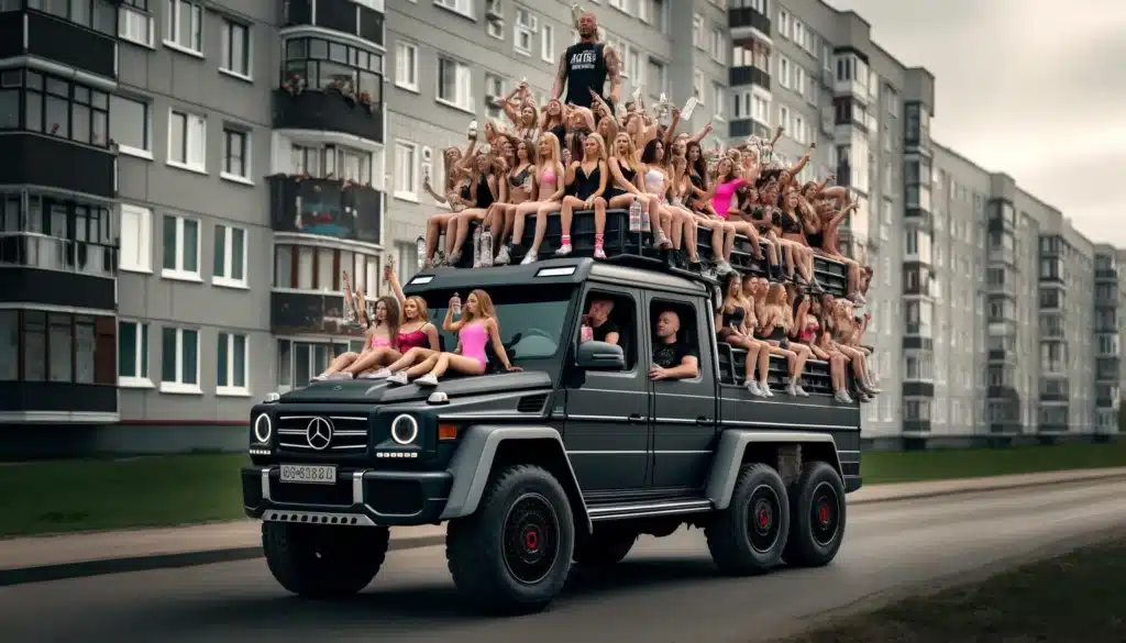 Как започна модата на 6×6 пикапите + бизнес идея за абитуриентските балове