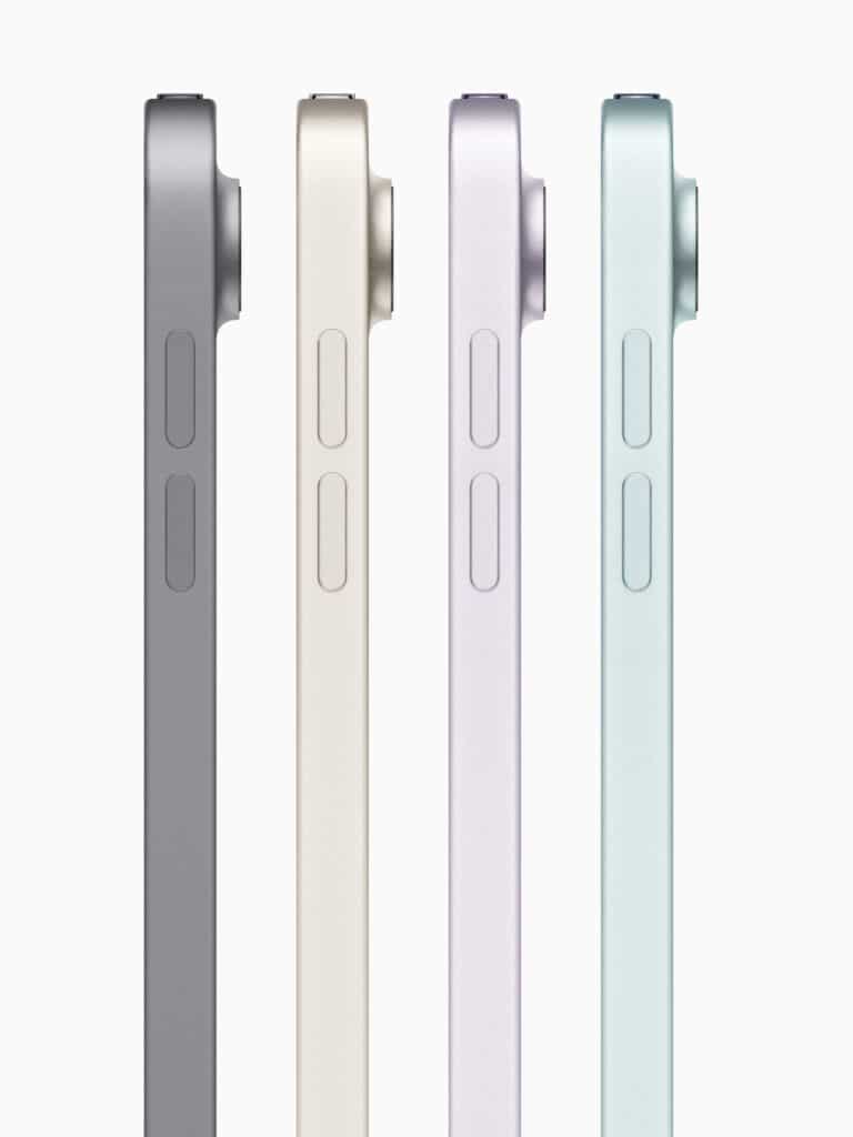 Apple представи новите iPad Air с М2 чипове, 11 и 13-инчови дисплеи и в четири цвята