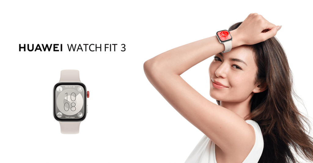 Новият HUAWEI WATCH FIT 3 вече е на българския пазар