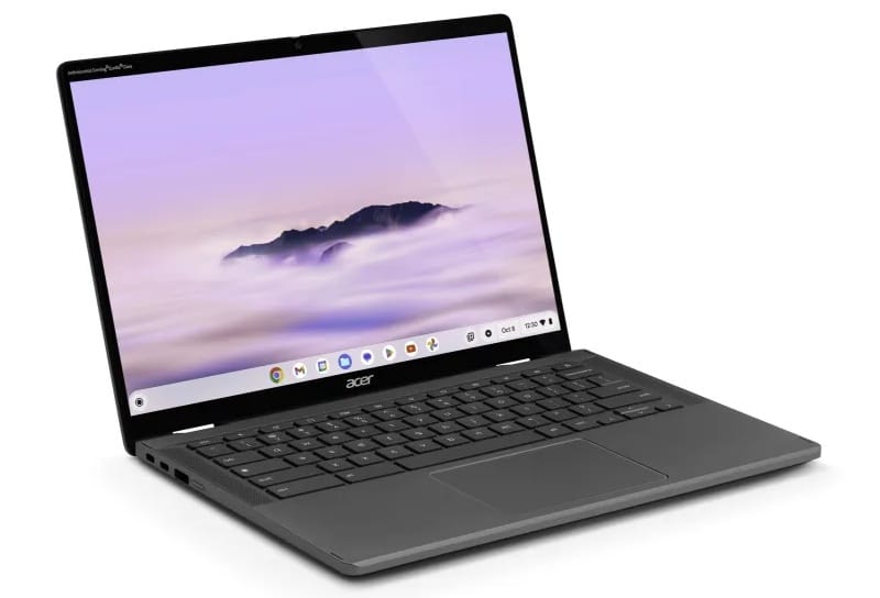 Acer, ASUS и HP представиха нови Chromebook Plus модели с още повече функции с ИИ от Google