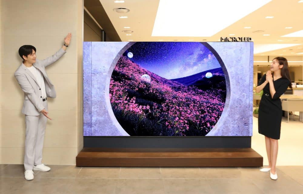 Samsung представи най-големия „ултрапремиум“ 114-инчов Micro-LED телевизор в света за 132 500 долара
