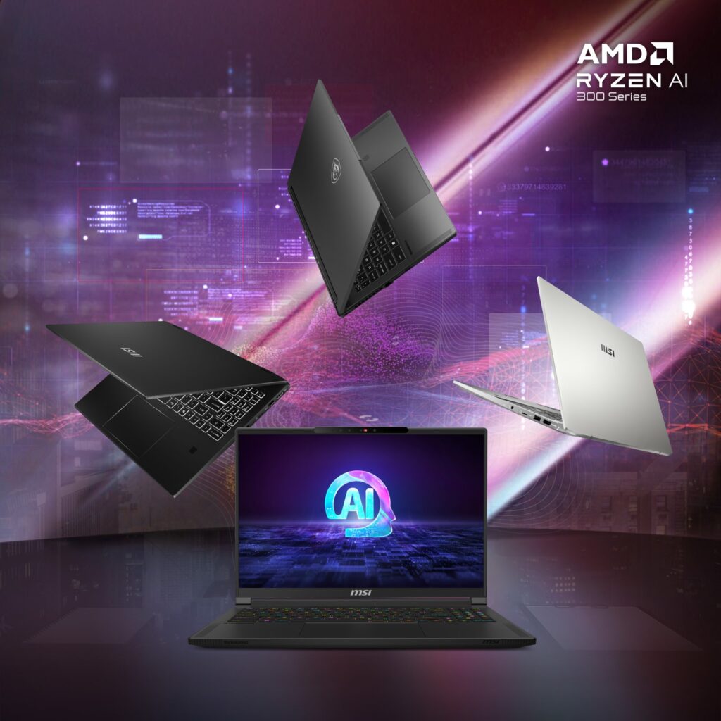 MSI представя следващото поколение AI+ геймърски лаптопи, както и най-новото от серията Бизнес и Продуктивност с най-новите процесори на COMPUTEX 2024