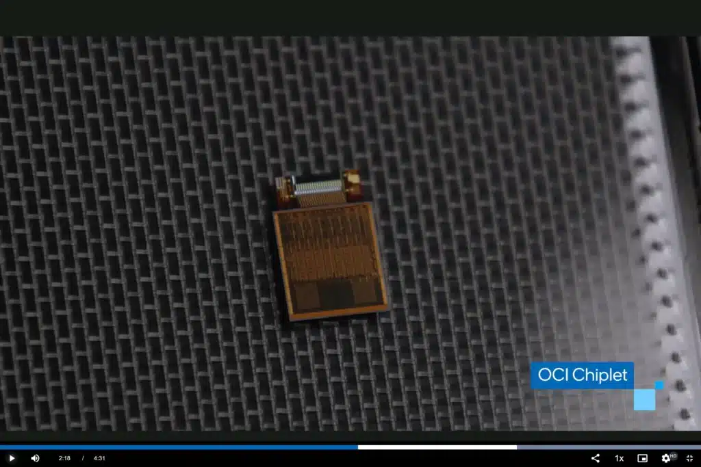 Intel представи първия напълно интегриран оптичен I/O чиплет за авангардни системи с изкуствен интелект