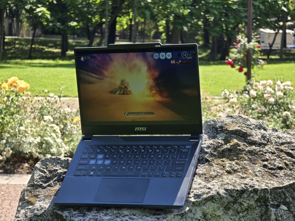 MSI Cyborg 14: Гейминг лаптоп, еквивалент на малък спортен автомобил