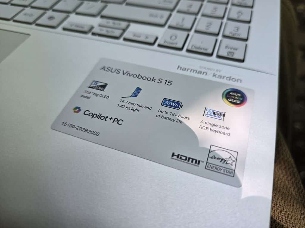 Asus Vivobook S 15 OLED (2024) – Революцията в лаптопите с изкуствен интелект
