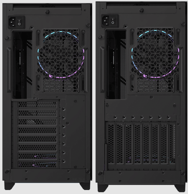 Gigabyte представи стъкления корпус Aorus C400 с голям страничен прозорец и перфориран преден панел
