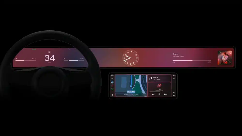 Apple показа обновения CarPlay с поддръжка на множество екрани