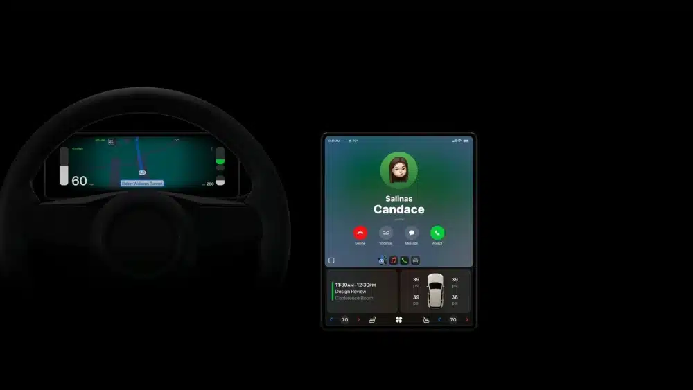Apple показа обновения CarPlay с поддръжка на множество екрани