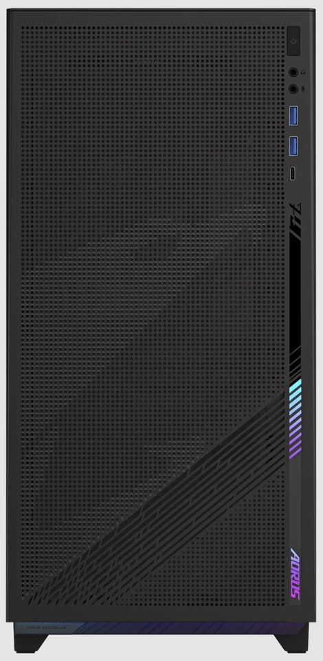 Gigabyte представи стъкления корпус Aorus C400 с голям страничен прозорец и перфориран преден панел