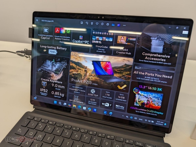 Asus представи ноутбуците Zenbook и ProArt с чиповете Ryzen AI 300, както и таблет със Snapdragon X Elite