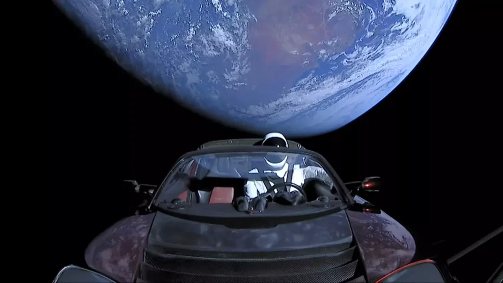 Ето къде се намира сега Tesla-та, която беше изстреляна в космоса преди 6 години