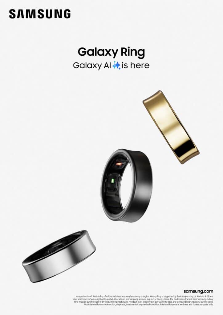 Samsung представя Galaxy Ring: Лесна грижа за здравето, която започва със съня