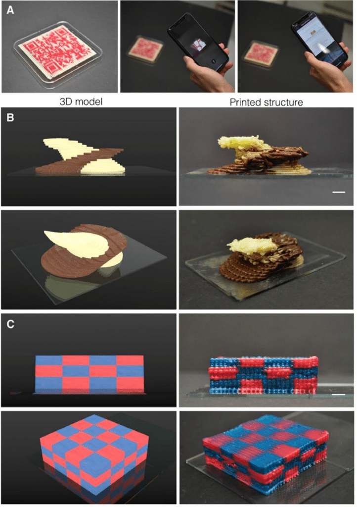 Ядливи QR-кодове: Нов метод за 3D-печат променя подхода към храненето