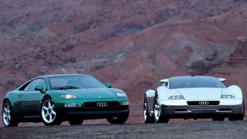 Концепти от стария скрин: Audi Avus Quattro 1991