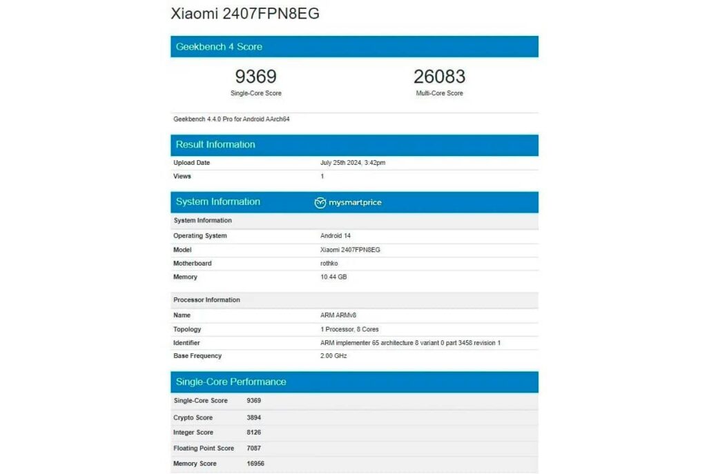 Смартфонът Xiaomi 14T Pro бе тестван в Geekbench: какви са резултатите